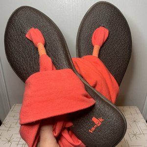 Coral Sanuk Sandals